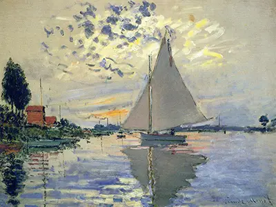 Segelboot Claude Monet